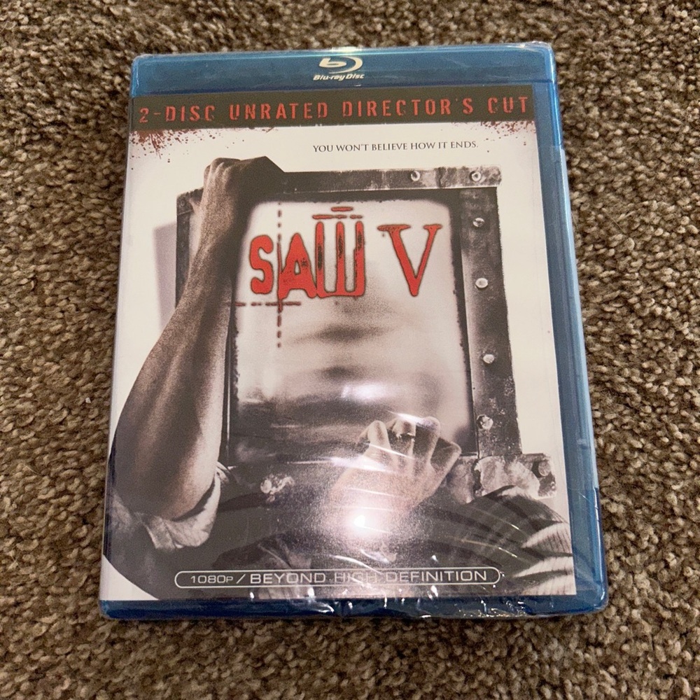 Saw V blueray dvd